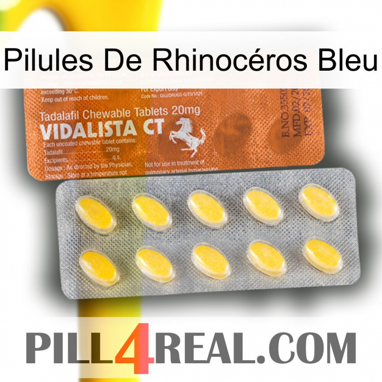 Pilules De Rhinocéros Bleu 42